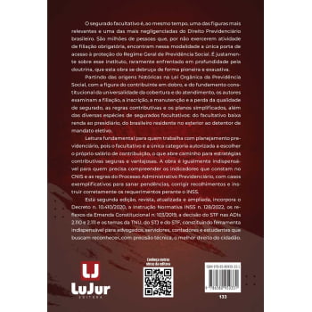 Manual do Segurado Facultativo - Aspectos Teóricos e a Prática no Processo Administrativo Previdenciário - 2a Edição