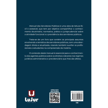 Manual dos Servidores Públicos Administrativo e Previdenciário - 3ª Edição